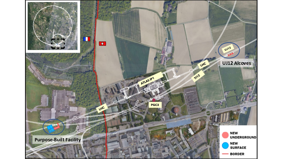 The locations of the two preferred FPF sites currently under consideration